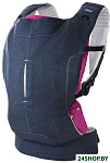 Картинка Переноска-кенгуру Chicco Myamaki Complete Denim Cyclamen (00079477090000)