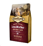 Картинка Сухой корм для кошек Carnilove Adult Lamb and Wild Boar Sterilised (2 кг)