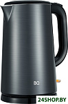 Картинка Электрочайник BQ KT1824S (черный/графит)