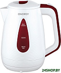 Картинка Чайник Energy E-214 (белый/красный)