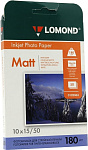 Картинка Фотобумага Lomond Матовая 10x15 180 г/кв.м. 50 листов (0102063)
