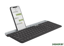 Картинка Клавиатура Logitech K580 (графитовый) (920-009275)