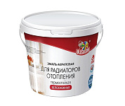 Картинка Эмаль Olecolor Для радиаторов отопления 2.5 кг (полуглянцевый)