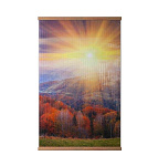 Картинка Инфракрасный обогреватель Самобранка Домашний очаг (осенний лес)