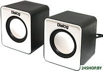 Картинка Компьютерная акустика Dialog AC-02UP White-Black