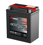 Картинка Мотоциклетный аккумулятор RDrive eXtremal Silver YTX7L-BS (6.3 А·ч)