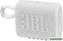 Картинка Беспроводная колонка JBL Go 3 (белый)