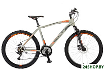 Картинка Велосипед Polar Bike Wizard 2.0 (XL, серебристый/оранжевый)