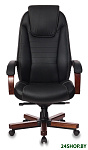 Картинка Кресло Бюрократ T-9923WALNUT (черный)