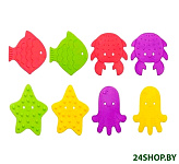 Картинка Антискользящие мини-коврики для ванны ROXY-KIDS RBM-010-8 (8 шт.)