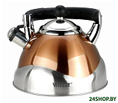 Картинка Чайник со свистком Vitesse VS-1120 (золотистый)