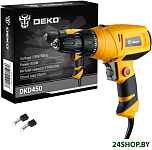 Картинка Дрель-шуруповерт Deko DKD450 063-4280