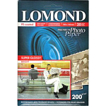 Картинка Фотобумага Lomond Суперглянцевая ярко-белая A6 200 г/м2 20л (1101113)