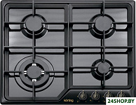 Картинка Встраиваемая газовая варочная панель (поверхность) Korting HG630CTSN