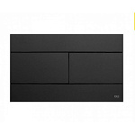 Картинка Панель смыва OLI Slim 659055 (черный Soft-touch)