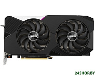 Картинка Видеокарта ASUS Dual GeForce RTX 3070 V2 OC 8GB GDDR6 LHR DUAL-RTX3070-O8G-V2