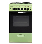 Картинка Кухонная плита Лысьва ЭГ 1/3г01 МС-2у (стеклянная крышка, зеленый)