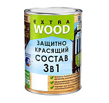 Картинка Пропитка Farbitex Profi Wood Extra 3в1 0.8 л (розовая пудра)