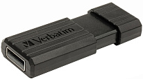Картинка Флеш-память Verbatim PinStripe 32 Gb Black