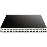 Картинка Настраиваемый коммутатор D-Link DGS-1210-52MP/F2A
