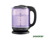 Картинка Чайник электрический Hyundai HYK-G5809 (фиолетовый/черный)