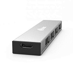 Картинка USB-концентратор Ritmix CR-2407 (silver)