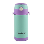 Картинка Термос Mallony Carino-B 0.3л (бирюзовый)