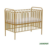 Картинка Детская кроватка Polini Kids Vintage 150 (золотистый)