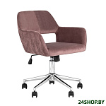 Картинка Кресло Stool Group Ross велюр (розовый)