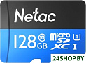 Карта памяти Netac P500 Standard 128GB NT02P500STN-128G-R + адаптер