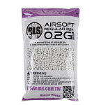 Картинка Шарики пластиковые BLS 0.2g 6mm (1kg) White