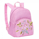 Картинка Рюкзак Grizzly RL-859-2/4 (розовый/горохи)