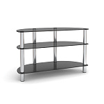 Картинка Стойка MetalDesign MD 403 slim (черный/дымчатый)