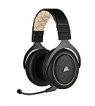 Картинка Наушники Corsair HS70 Pro Wireless (черный/кремовый)