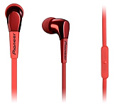 Картинка Гарнитура вкладыши Pioneer SE-CL722T-R (красный)
