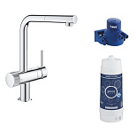 Картинка Смеситель GROHE Blue Pure Minta 119706 (с фильтрацией)