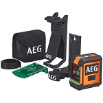 Картинка Лазерный нивелир AEG Powertools CLG220-K 4935472254 (с магнитным и потолочным кронштейнами)