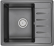 Картинка Кухонная мойка GRANULA 5803 (черный)