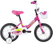 Картинка Детский велосипед NOVATRACK Twist 14 2020 141TWIST.PN20 (розовый)