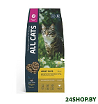 Картинка Корм для кошек All Cats С курицей (2.4кг)