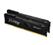 Картинка Оперативная память Kingston FURY Beast 2x16GB DDR4 PC4-21300 KF426C16BBK2/32