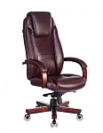 Картинка Кресло руководителя Бюрократ T-9923WALNUT/BROWN