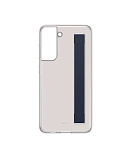 Картинка Чехол SAMSUNG Slim Strap Cover для S21 FE Dark Gray (EF-XG990CBEGRU)