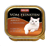 Картинка Консервированный корм для кошек Animonda Vom Feinsten Adult с куриной печенью 0.1 кг
