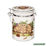 Картинка Емкость для хранения Lefard Совы 86-2460