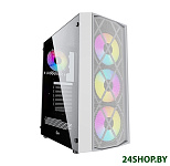 Картинка Корпус Powercase Rhombus X4 CMRMW-L4 White