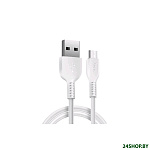 Картинка Кабель Hoco X20 microUSB (2 м, белый)