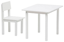 Картинка Набор детской мебели Polini Kids Simple 105 S (белый)
