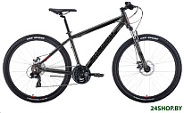 Картинка Велосипед Forward Apache 27.5 2.0 D Classic р.19 2022 (черный матовый/черный)
