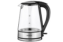 Картинка Электрочайник Ardesto EKL-F110 (серебристый/черный)